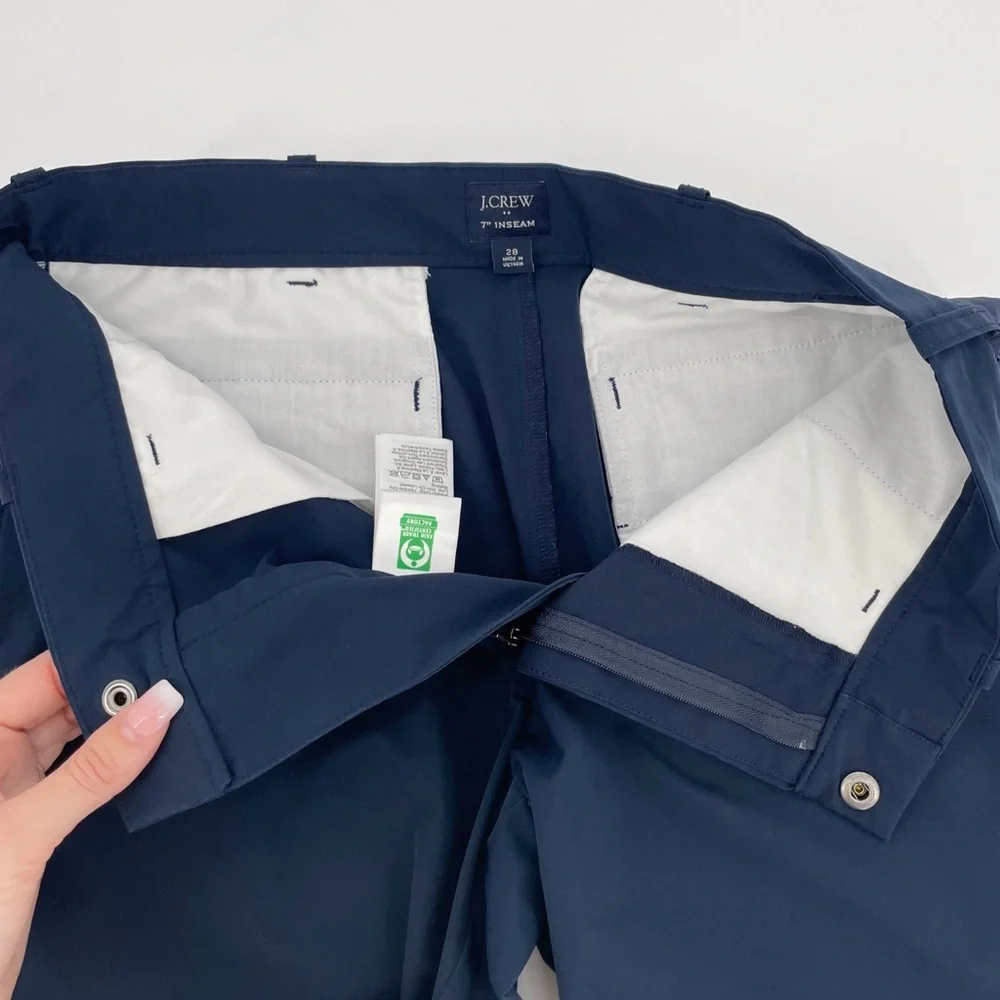 J. Crew Navy Blue Performance Athletic Shorts